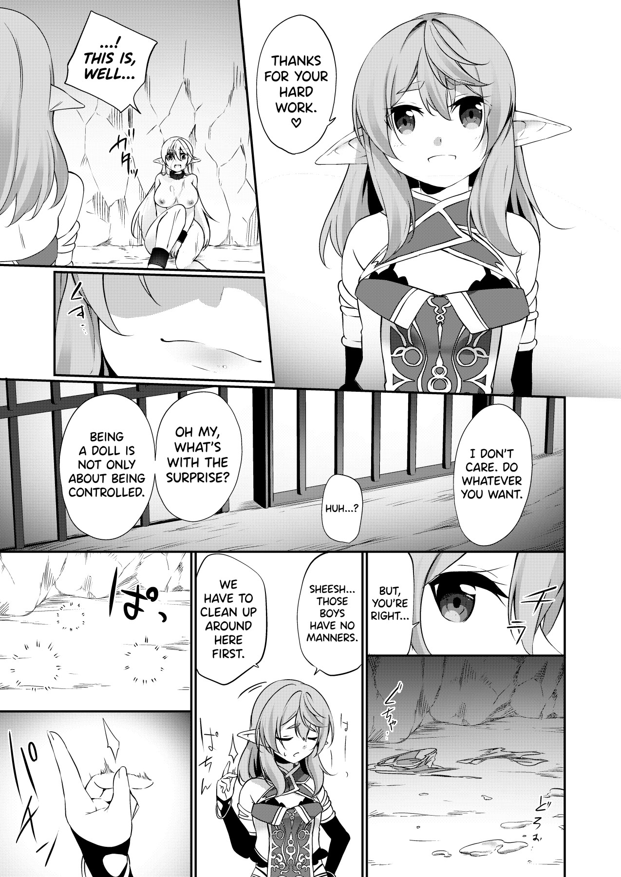 Hentai Manga Comic-Falling As a Punishment-Read-5